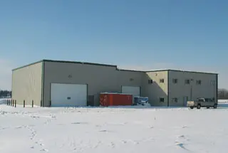 Advanced steel structures designed for large-scale manufacturing hubs and industrial operations.